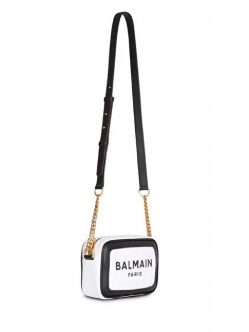 Balmain B-Army 18 Camera Crossbody Bag In Excellent Condition